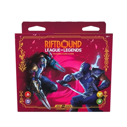Riftbound set 4 - Vendetta - Showdown Decks - Zed vs Shen - League of Legends TCG (ENG)